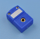 OMEGA 熱電対ミニチュアコネクタ(メス)Tタイプ(青色)SMPW-T-F