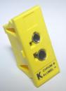 OMEGA 熱電対標準コネクタ用パネルジャック Kタイプ(黄色)メス SPJ-K-F  10個