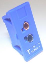 OMEGA 熱電対標準コネクタ用パネルジャック Tタイプ(青色)メス SPJ-T-F