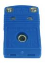 OMEGA 熱電対ミニチュアコネクタ(オス)Kタイプ(青色) SMPW-KJ-F 100個