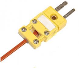 OMEGA 熱電対ミニチュアコネクタ(オス)Kタイプ(黄色) SMPW-CC-K-M 10個