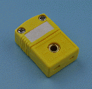 OMEGA 熱電対ミニチュアコネクタ(メス)Kタイプ(黄色) SMPW-K-F