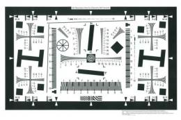 ISO12233:2000 解像度チャート　KZ-ISO2000-1R