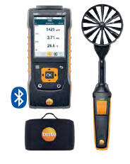 マルチ環境計測器　testo440 　φ100mmベーン式プローブセット  (0563 4403)