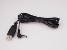 18US-5525L  USB Aオス-DCプラグ(L型)ケーブル