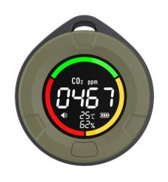 モバイルCO2モニター　BS-CO2D-PTH-10C