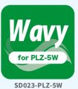 SD023-PLZ-5W WAVY FOR PLZ-5W　シーケンス作成ソフトウェア