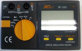 計測器ワールド(日本電計株式会社) / MT-2401型 デジタル絶縁抵抗計 