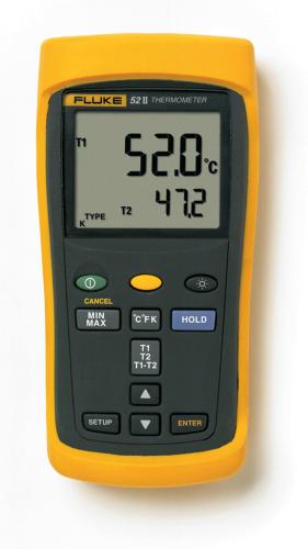 計測器ワールド(日本電計株式会社) / Fluke 52-2型 温度計 フルーク