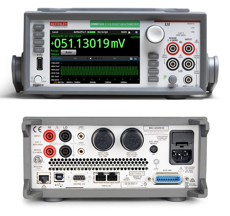 計測器ワールド(日本電計株式会社) / DMM7510 7.5桁グラフィカル